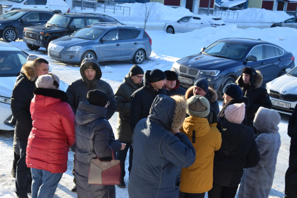 В рамках рубрики #Маршрутпостроен состоялась встреча с жителями домов пгт. Высокий и г.Мегиона 