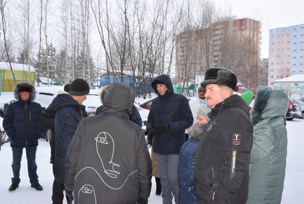 В рамках рубрики «Маршрут построен» состоялась встреча с жителями территориального общественного самоуправления "Победа"